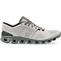 On Running Men's Cloud X 12 On Running Men's Cloud X -Sports Shoe Store Small PNG SS21 Cloud X Glacier Olive M Pack Shot 1 1